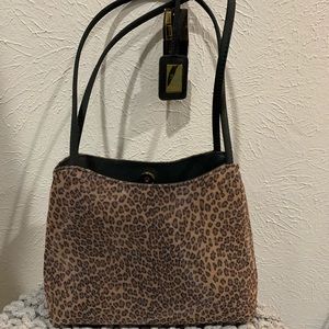 NWT Sasha Small Leopard Purse